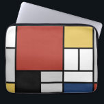 Mondrian Painting Red Flugzeug Yellow Black Gray B Laptopschutzhülle<br><div class="desc">Die Komposition mit Groß-Rot-Flugzeug, Gelb, Schwarz, Grau und Blauer Piet Mondrian begann in den 1920er Jahren die definitiven abstrakten Gemälde zu schaffen, für die er am besten bekannt ist. Er behielt seine Palette beschränkt auf Weiß, Schwarz und Grau zusätzlich zu den drei Grundfarben Rot, Gelb und Blau. Seine Kompositionen entstanden...</div>