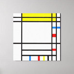 MONDRIAN - PLACE DE LA CONCORDE - 1938-1943 - LEINWANDDRUCK