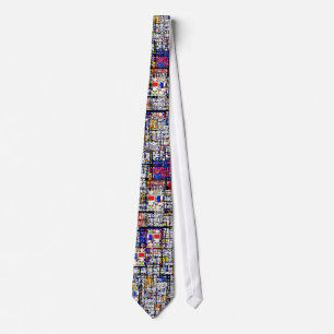 Mondrian rencontre la cravate grunge