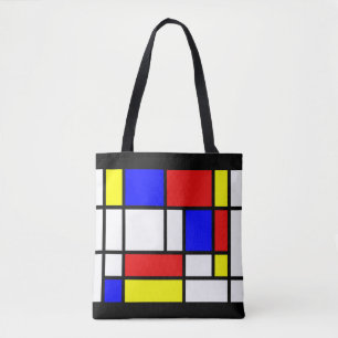 Mondrian - Sac fourre-tout des couleurs