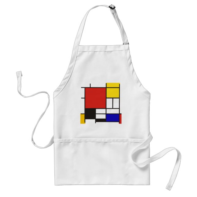 Mondrian Schürze (Vorne)