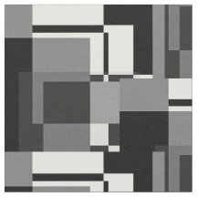 Mondrian Style Gray Abstrakt Modern Geometric Chic