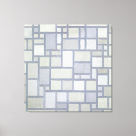 MONDRIAN - ZUSAMMENSETZUNG MIT GRID 7 - 1919 - LEINWANDDRUCK