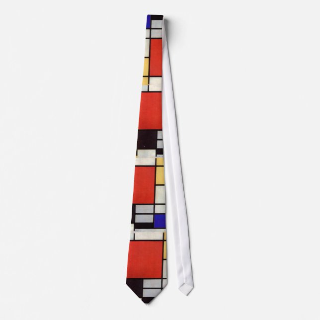 Mondrian's sensations tie krawatte (Vorderseite)