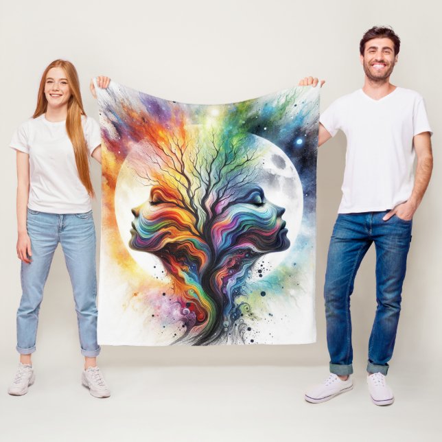 Mondsaison Fleecedecke (Beispiel)