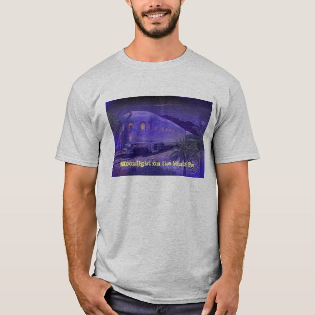 Mondschein auf dem Santa- Feleiter T-Shirt (Vorderseite)