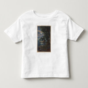 Mondschein auf einem Florida BeachFlorida Kleinkind T-shirt
