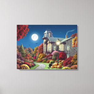"Mondschein-" Leinwand-Druck Alan Giana Leinwanddruck