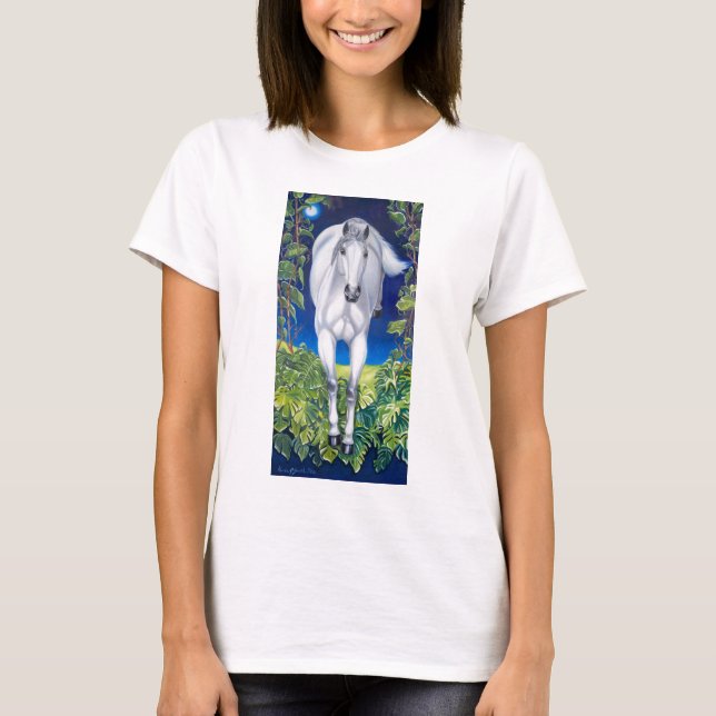 Mondschein-Pullover T-Shirt (Vorderseite)