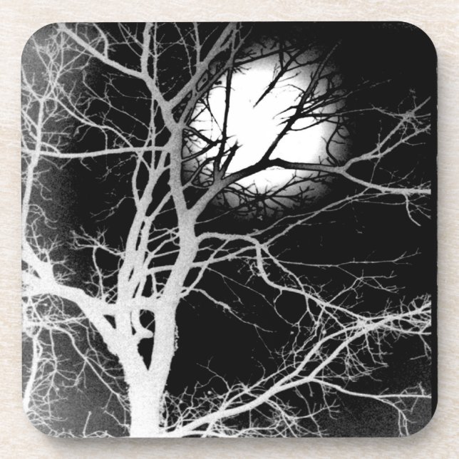 Mondschein Untersetzer (Vorderseite)