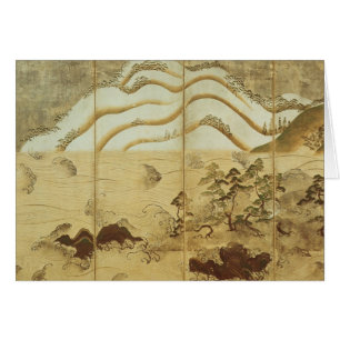 Mondschein-Winter-Landschaft