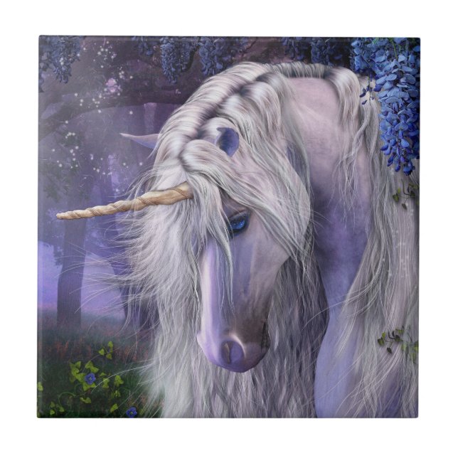 Mondscheinserenade-Kunst-Fliese Fliese (Vorderseite)