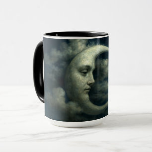 Mondsichel-Gesicht Tasse