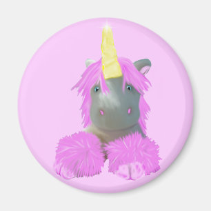 Mondstein das Einhorn Magnet