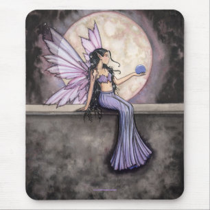Mondstein-Feenhafter-Mauspad von Molly Harrison Mousepad
