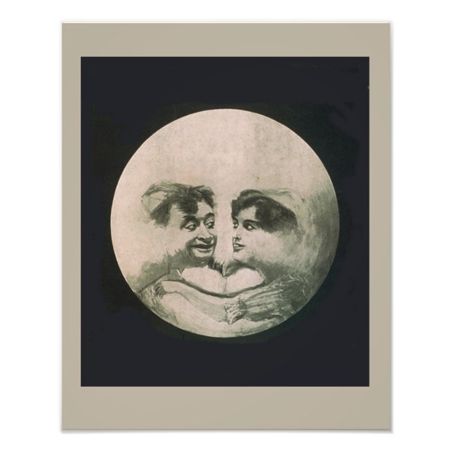 Mondtäuschung Fotodruck (Vorne)