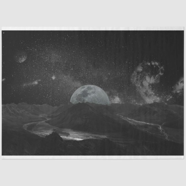 Monduniversalpapier Seidenpapier (Vorderseite)