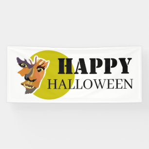 Mondwolf, Frohes Halloween Banner