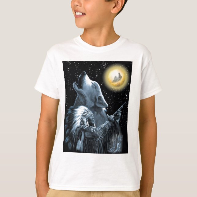 Mondwolf T-Shirt (Vorderseite)