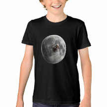 Mondwurm Surreal Vollmond Weltraum Kunst