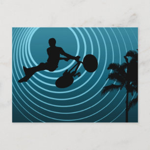 Mondzyklen Postkarte