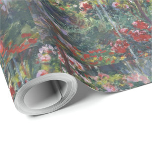 Monet 1887 Vintag Peony Garden Geschenkpapier