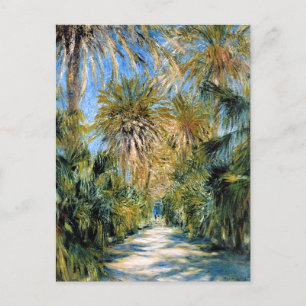 Monet - Algiers, der Garten von Essai, Postkarte