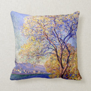 Monet - Antibes aus den Salis-Gärten Kissen