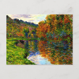 Monet - Arm of the Donnerstags, Autumn Feiertagspostkarte