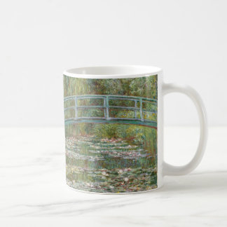 Monet Art Bridge über einem Teich der Wasserläufe Kaffeetasse