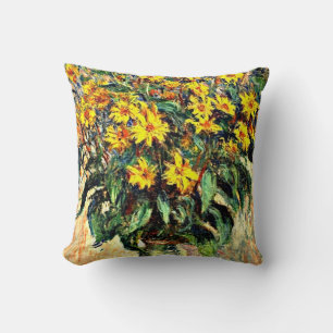Monet Art: Jerusalem Artichokes Kissen