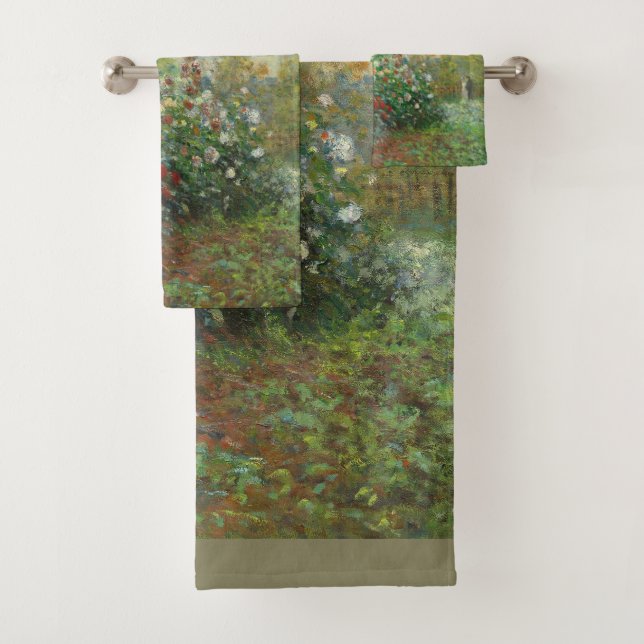 Monet Artists Garden in Argentinien Badhandtuch Set (Insitu)