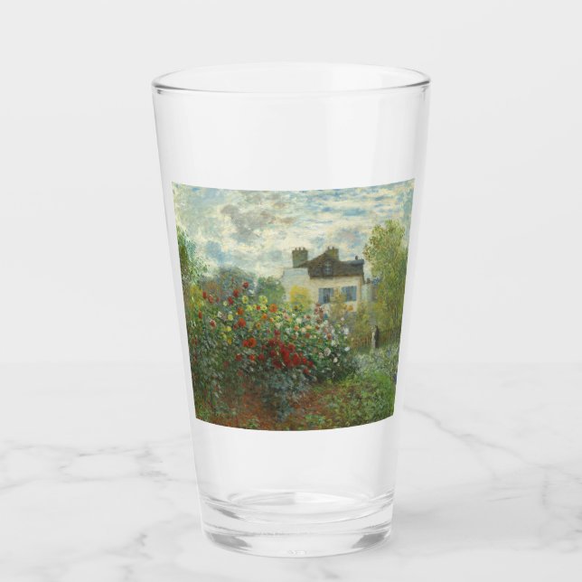 Monet Artists Garden in Argentinien Glas (Vorderseite)
