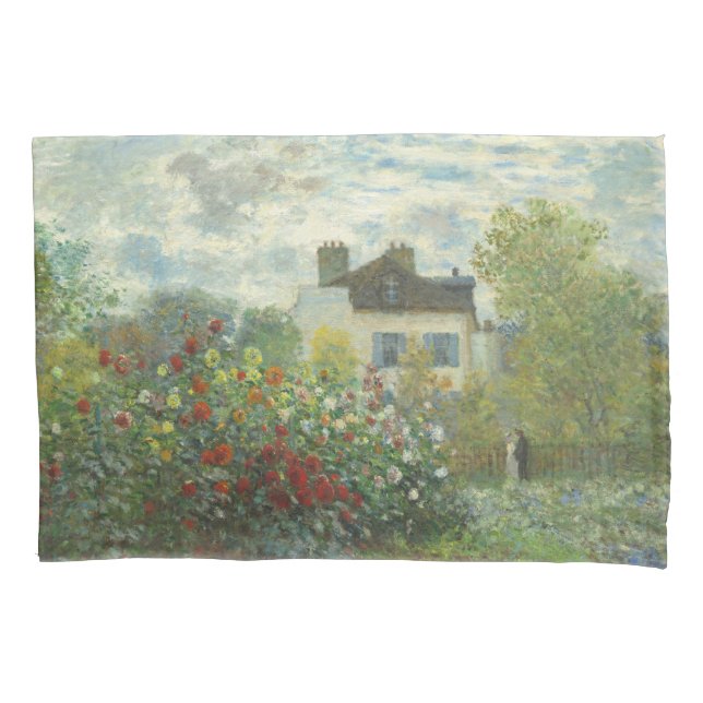 Monet Artists Garden in Argentinien Kissenbezug (Vorderseite)