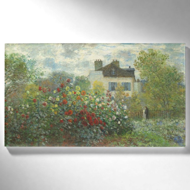 Monet Artists Garden in Argentinien Namenschild (Vorderseite)