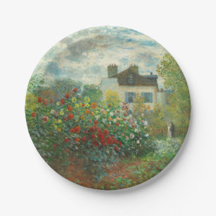 Monet Artists Garden in Argentinien Pappteller