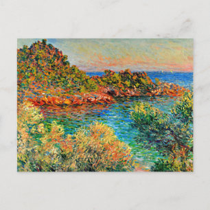 Monet, bei Monte Carlo, Postkarte