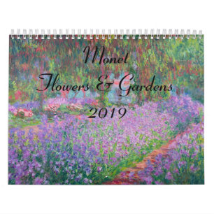 Monet Blume and Gardens 2019 Kalender