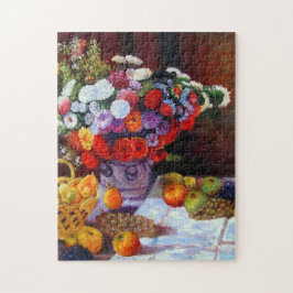 Monet Blume und Obst