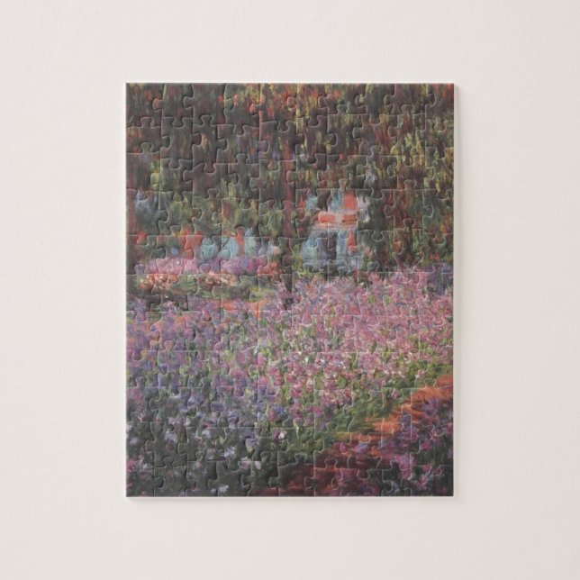 Monet Blumen Künstler-Garten Giverny Rebekunst (Vertikal)