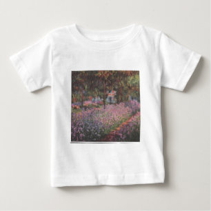 Monet-Blumen Künstlergarten Giverny Reben Kunst Baby T-shirt