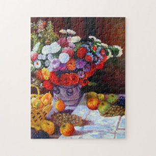 Monet Blumen und Früchte