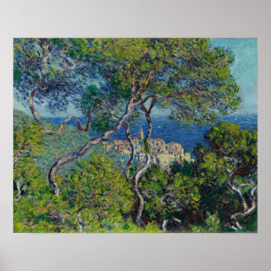 Monet Bordighera Italien Landschaftsmalerei Poster
