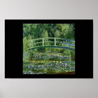 Monet Brückennatur-Malereikünstler Poster
