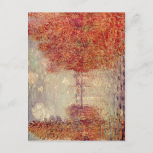 Monet, Claude Herbst in Argenteuil 1873 Technique Postkarte