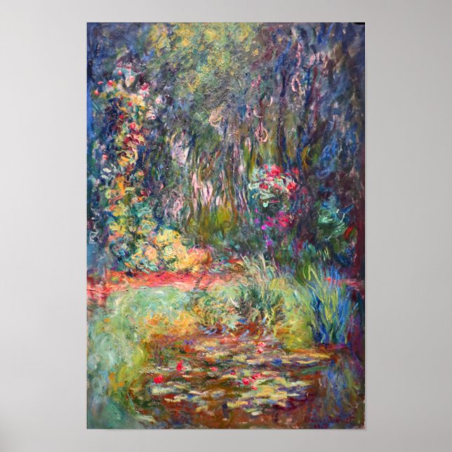Monet Corner of Water Lily Pond Poster (Vorne)