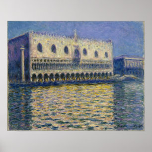 Monet - Der Doge-Palast (Le Palais Ducal) Poster