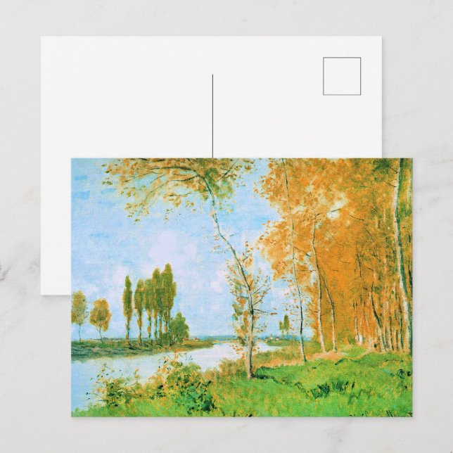 Monet - Der Frühling in Argentinien Postkarte (Vorne/Hinten)