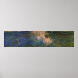 Monet - Der Wasserliliensee Poster