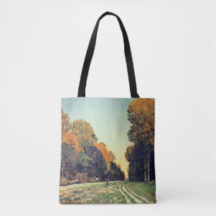 Monet - Der Weg von Chailly nach Fontainebleau Tasche
